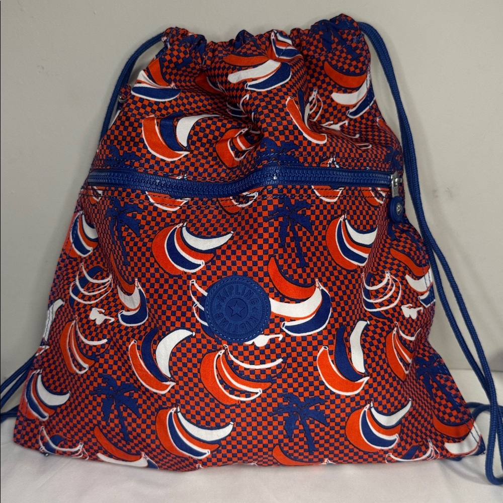 Kipling Drawstring Backpack Euc - image 2